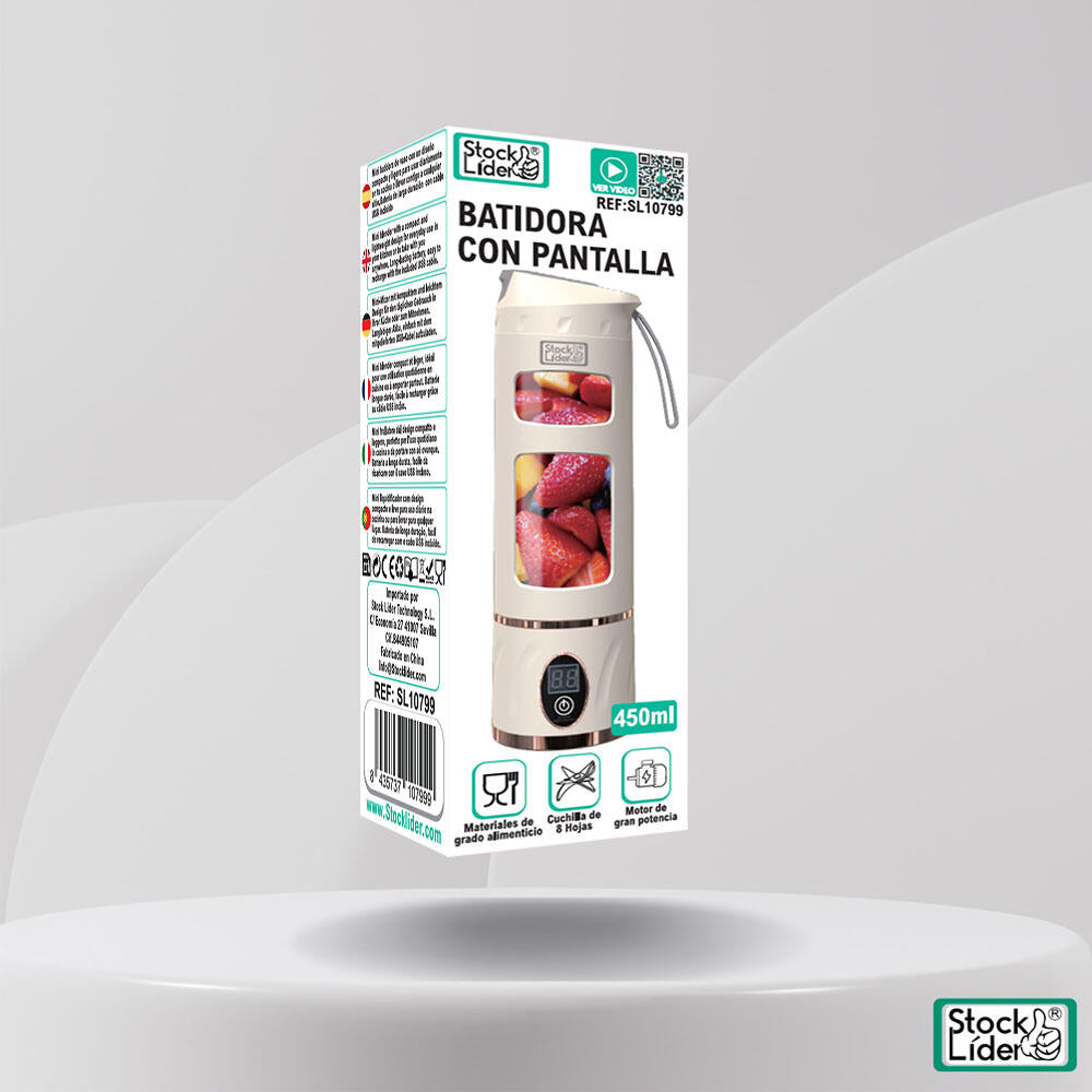 Batidora con pantalla