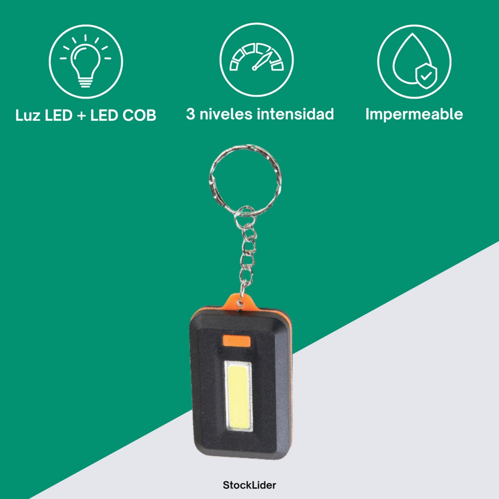 Linterna llavero