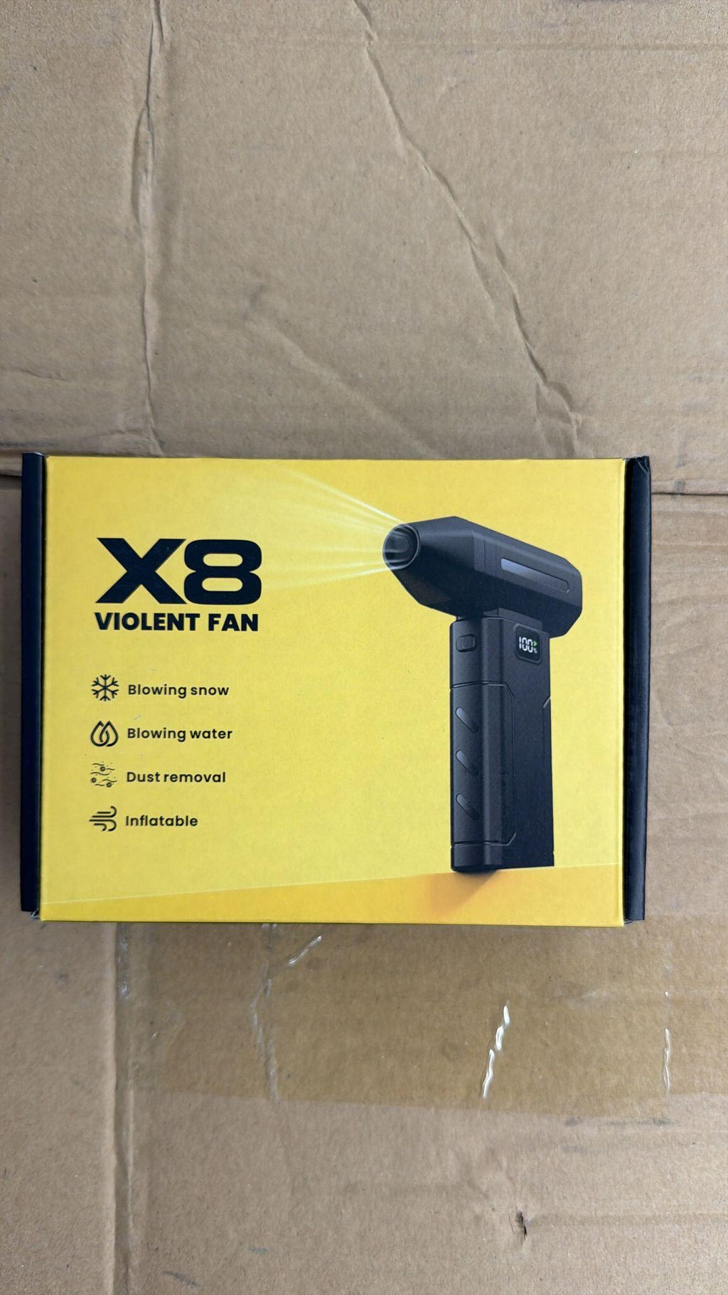 Violent Fan X8 – Ventilador de Mano Ultrapotente